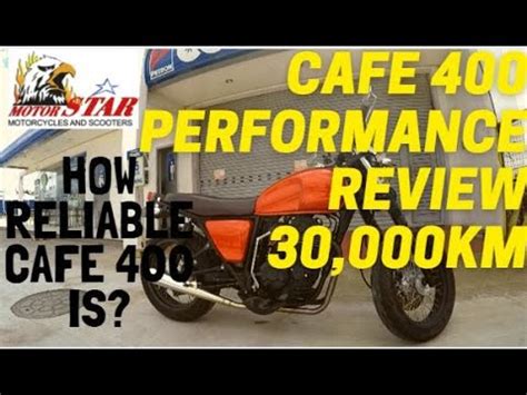 30,000KM PERFORMANCE REVIEW of Motorstar Cafe 400.